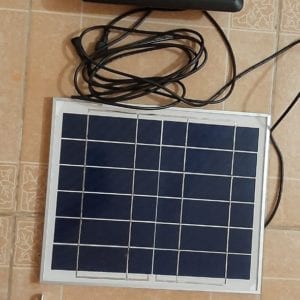 60 watt solar floodlight